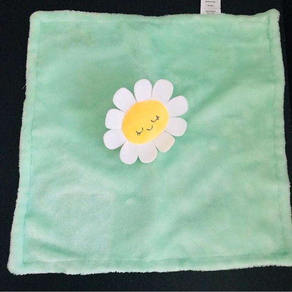 Sleepy Daisy Lovey Flower Rattle Soft Children’s Apparel Baby Security Blanket - Picture 3 of 8